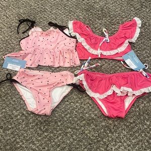 Wilding / well dressed wolf bathing suits / bikinis